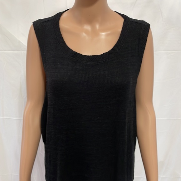 Luck Brand Cloud Jersey Relaxed Tank Top - Picture 4 of 8